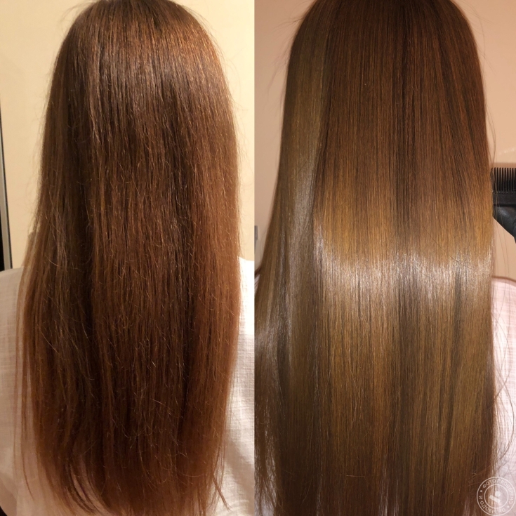 Brazilian hair straightening