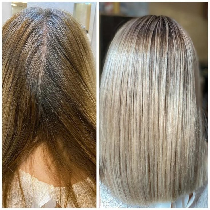 How to lighten hair 2 tones at home