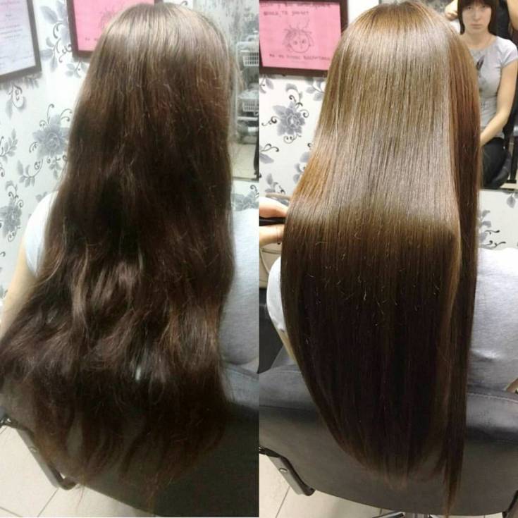 Brazilian hair straightening