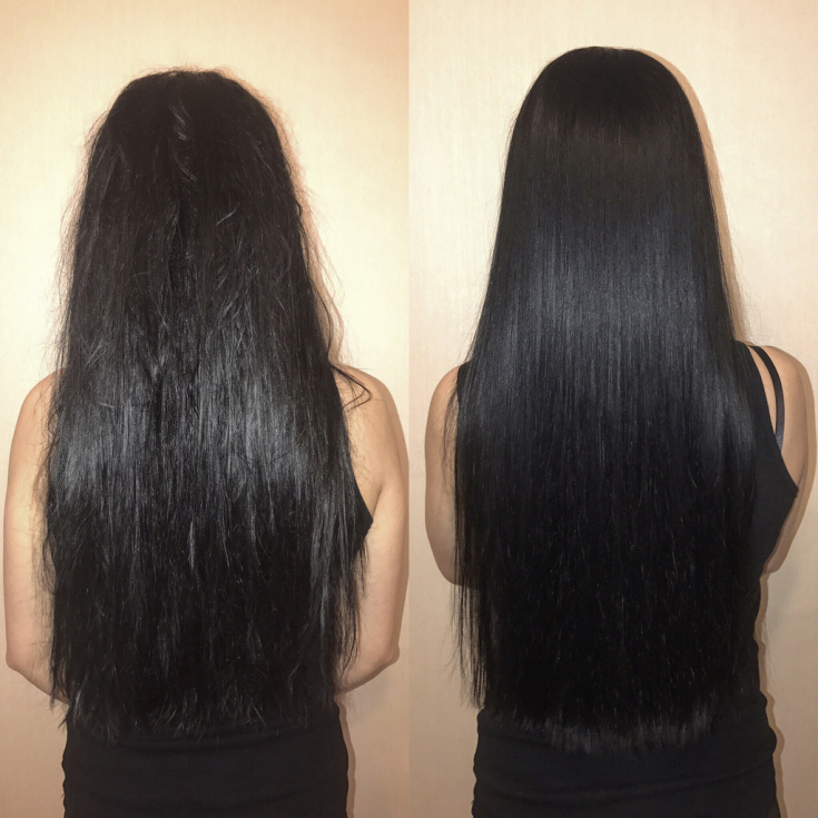 Shampoos after keratin hair straightening without sulfates