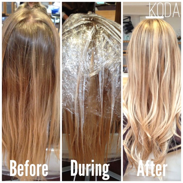 How to lighten hair strands at home on your own