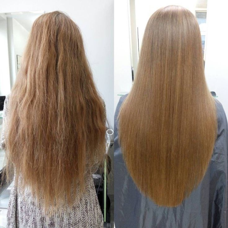 Shampoos after keratin hair straightening without sulfates