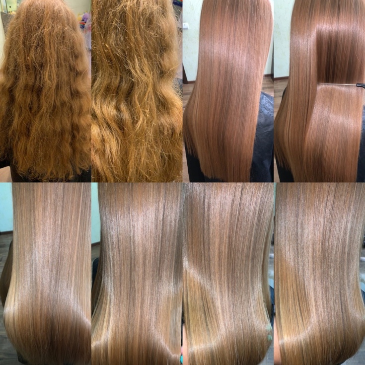 Brazilian hair straightening