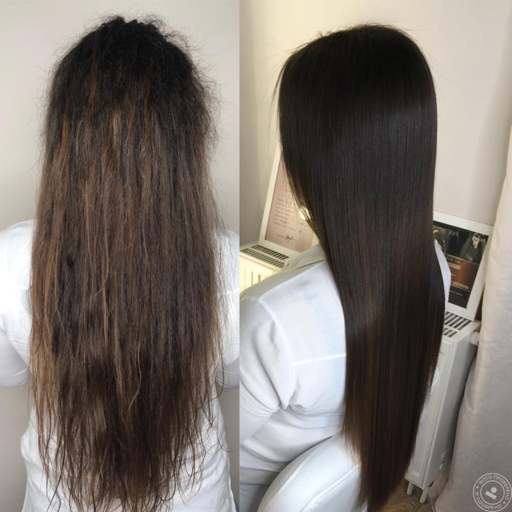 Brazilian hair straightening